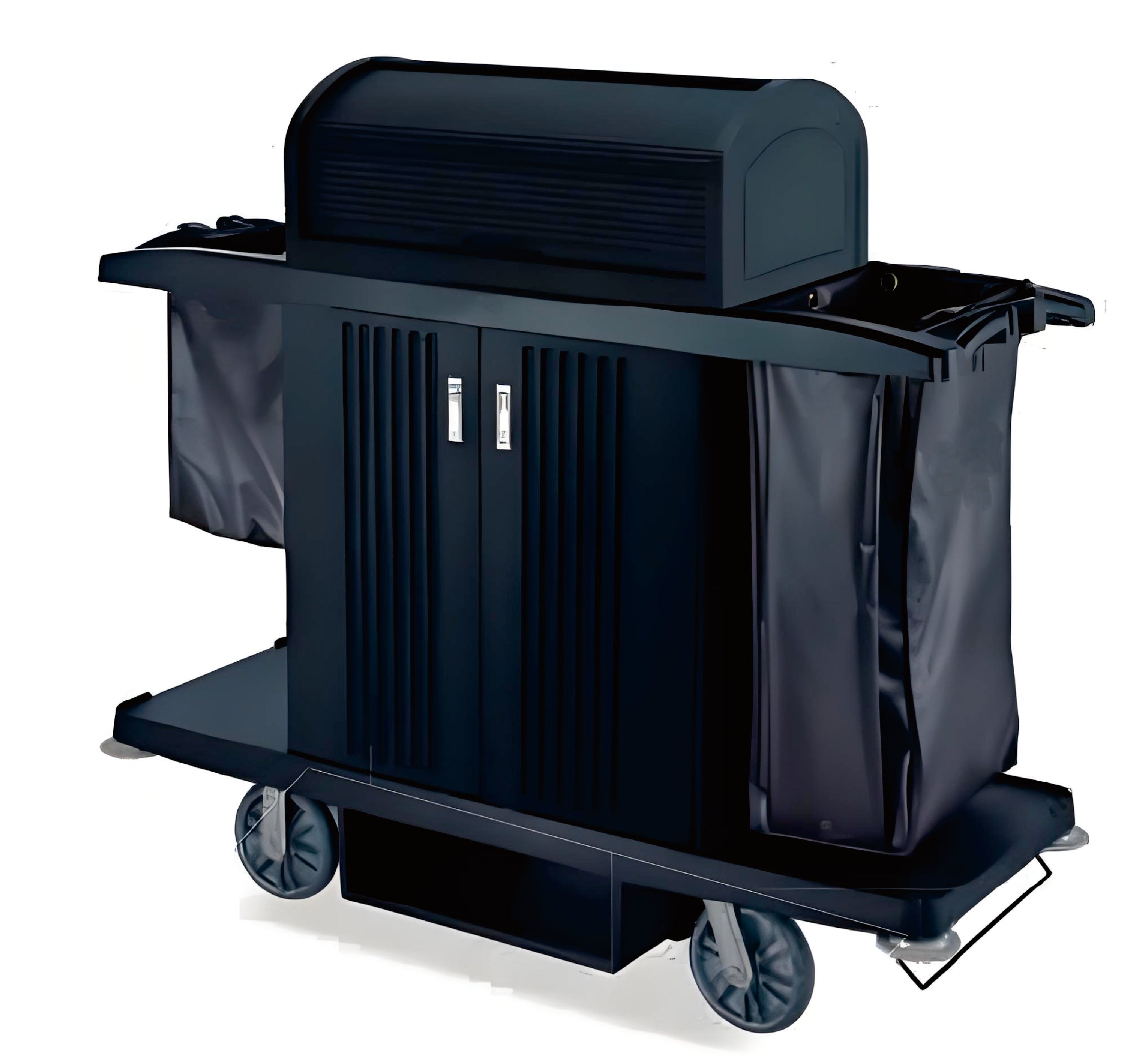 Luxury Housekeeping Cart (with Door & Security Hood)
